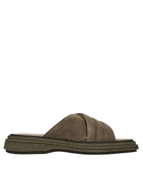 Mules modello IGOR in pelle THE ANTIPODE | IGOR 428/V SANDALKHAKI